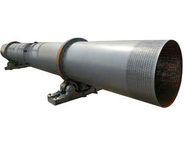 Single drum dryer